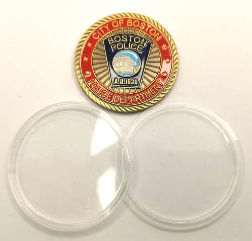 US Boston Police Dept. St Michael Coin (CLEARANCE)