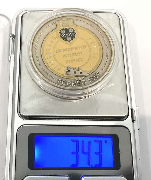 US Pittsburgh Police Dept. St Michael Coin (CLEARANCE)