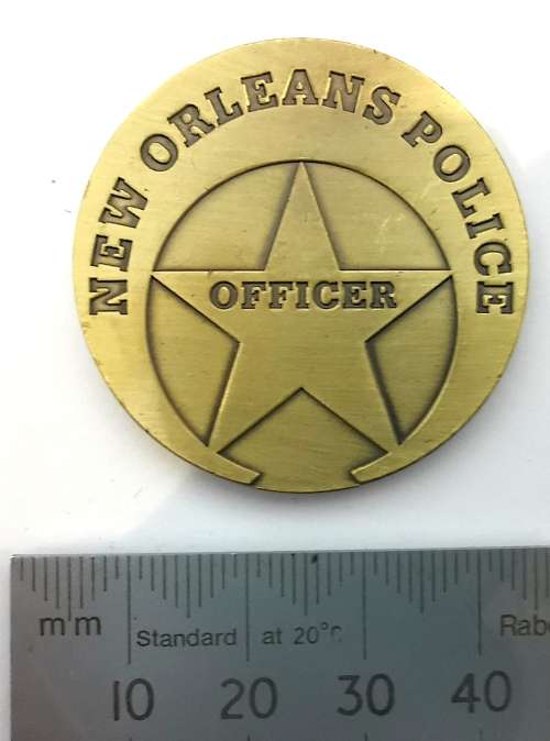 US New Orleans Police Dept. St Michael Coin (CLEARANCE)
