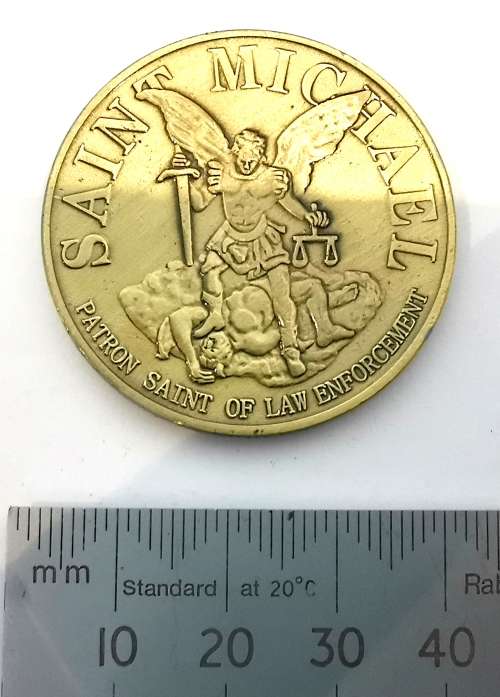 US New Orleans Police Dept. St Michael Coin (CLEARANCE)
