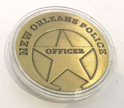 US New Orleans Police Dept. St Michael Coin (CLEARANCE)