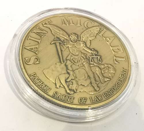 US New Orleans Police Dept. St Michael Coin (CLEARANCE)