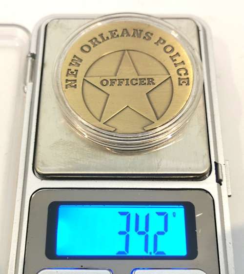 US New Orleans Police Dept. St Michael Coin (CLEARANCE)