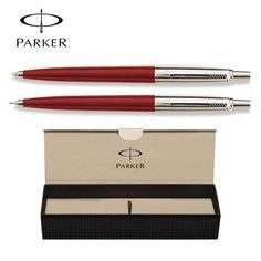 Parker Jotter Pen & Pencil Set Red