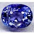 NATURAL TANZANITE [1.889Cts] AAA+++ VIOLET-TURQUOISE-BLUE, VS [CertValue:R42'505.00]