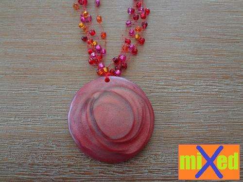 Red Beaded Necklace