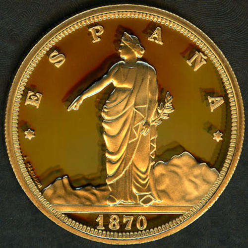 Espana Gold clad Coin