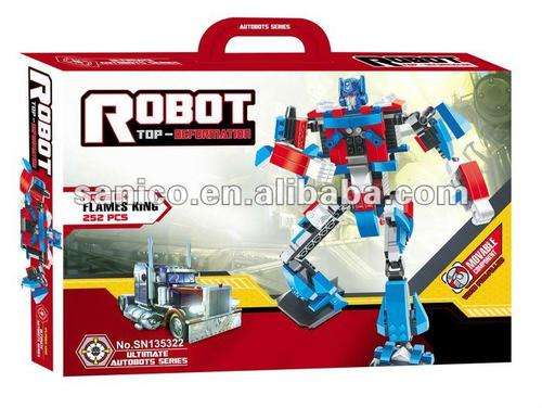 Large Robot Top - Deformation FLAMES KING 252 PCS