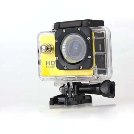 1080P H.264 Full HD Sports CAM (Water proof 30m) WIFI Yellow