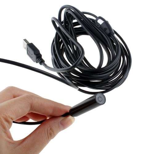 5 Meter USB Endoscope Waterproof Camera