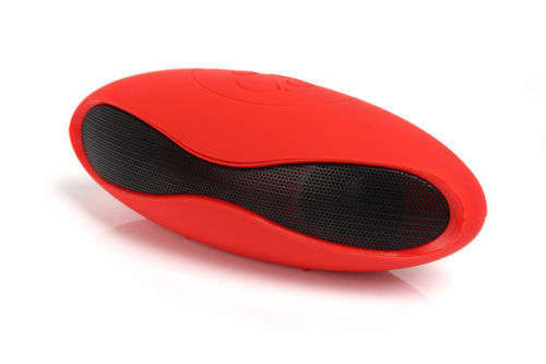 MINI-X6 Mini Portable Rugby Shaped Digital Mini-card Bluetooth 3.0 Music Speaker