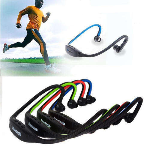 Bluetooth Wireless Headset Stereo Headphone Earphone Handfree Sport