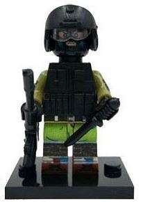 Building Blocks MiniFigure no.13 -  Battlefield - Support -