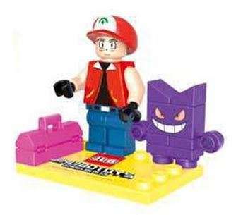 Building Blocks MiniFigure - Pokemon (White toolbox)