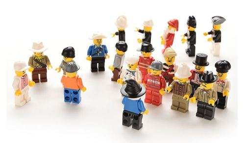 20 PCE Building Blocks MiniFigures - Lego compatible