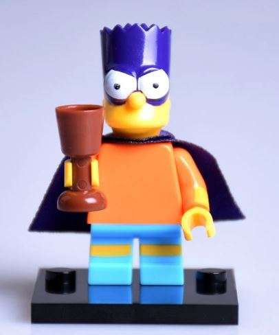 Building Blocks MiniFigure no 30 - Bart Simpson