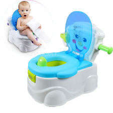 Child/Toddler Potty Training Seat/Chair BLUE-GREEN-WHITE