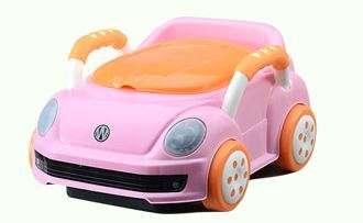 Orange & Pink baby potty training  cute VW