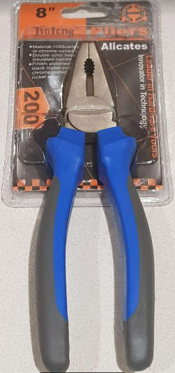 8" Pliers Blue Good Quality
