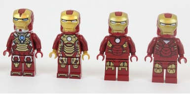 Building Blocks MiniFigure no.P7 -  Iron Man (One x MiniFigure)