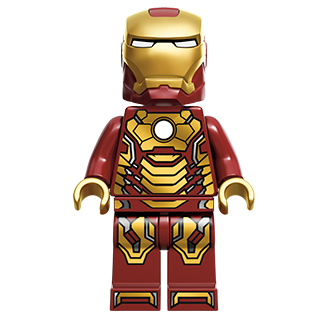 Building Blocks MiniFigure no.P7 -  Iron Man (One x MiniFigure)