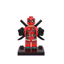 Building Blocks  - Lego compatible - MiniFigure no.F7 - Deadpool