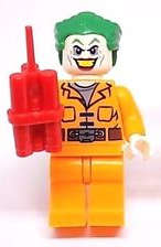 Building Blocks MiniFigure no.F9 - Joker -Arkham Asylum
