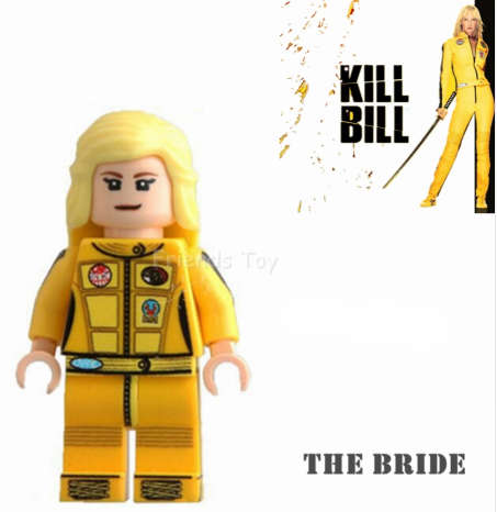 Building Blocks - Lego compatible - MiniFigure- N2 - Kill Bill / The Bride / Uma Thurman