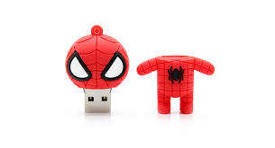 Cartoon Spiderman  - 4 gb USB Flash Drive