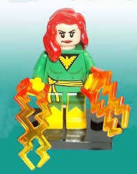 Building Blocks - Lego compatible - MiniFigure- X3 - X-Men / Phoenix
