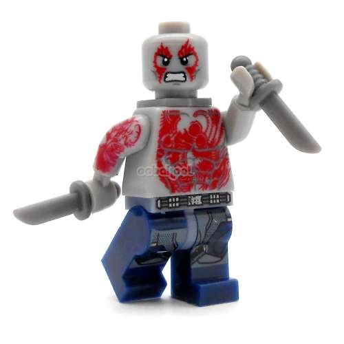 Building Blocks - Lego compatible - MiniFigure -MF415-Guardians of .....-Drax the Destoryer & Baby G