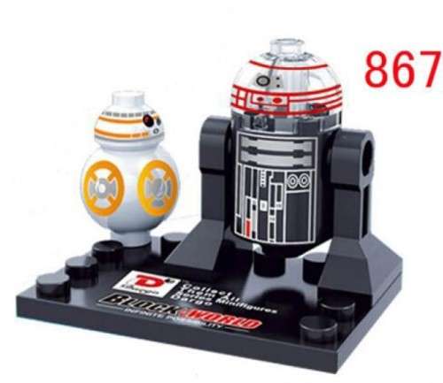 Building Blocks - Lego compatible - MiniFigure - MF335_Star Wars BB-8 Droid & R2-D2
