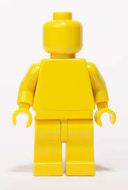 Building Blocks - Lego compatible - MiniFigure-MF92- MF0430 Monochrome -Yellow