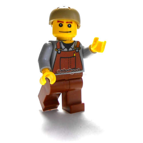 Building Blocks - Lego compatible - MiniFigure- No 8 - City - Plumber