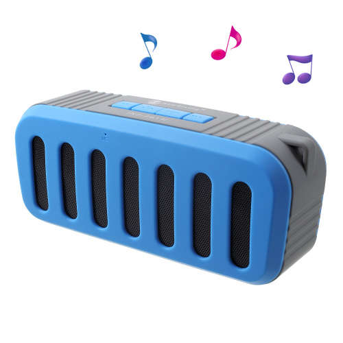 Rugged New Rixing NR-2013 Speaker Bluetooth (BLUE)