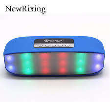 ***CLEAR*** NEW RIXING NR-2014 WIRELESS SPEAKER (Blue)