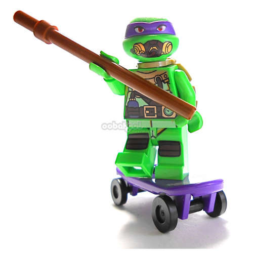 Building Blocks - Lego compatible - MiniFigure- No.21 - TMNT - Donatello (mask)