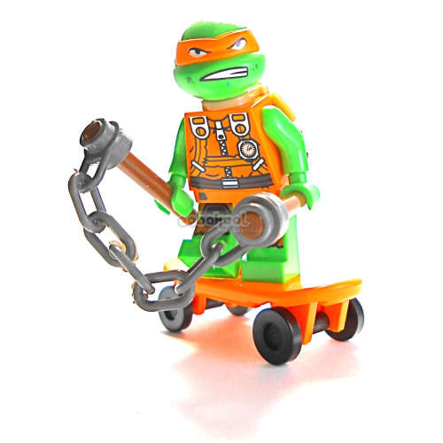 Building Blocks - Lego compatible - MiniFigure- No.23 - TMNT - Michaelangelo