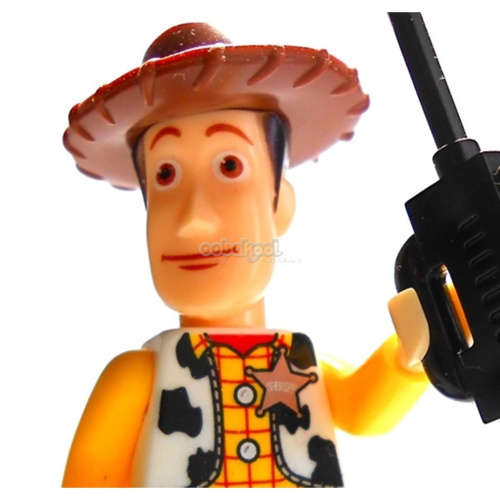 Building Blocks - Lego compatible - MiniFigure- P7 - Toy Story - Woody with radio