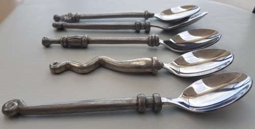 Carrol Boyes  6 x Tea Spoons - One bid for all