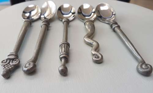 Carrol Boyes  6 x Tea Spoons - One bid for all