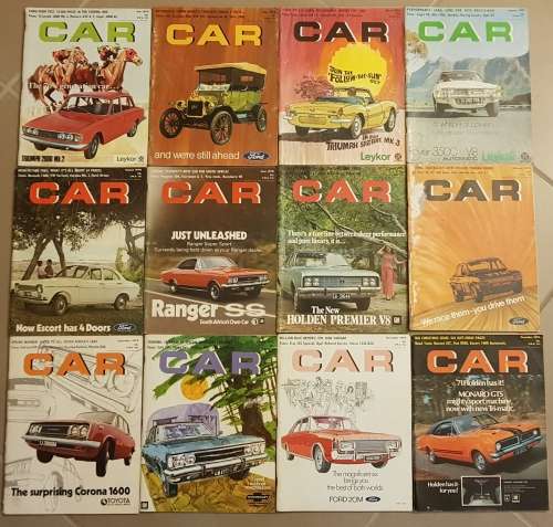 CAR MAGAZINE - 1970 FULL SET