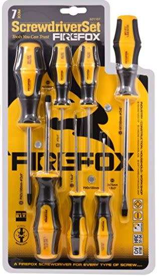 FIREFOX 7pc screwdriver set