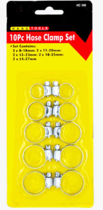 Hose Clamps - Set of 10