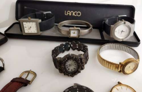 LOT WATCHES - ONE BID FOR ALL. NOT TESTED