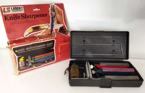 Classic Lansky knife sharpener in good condition