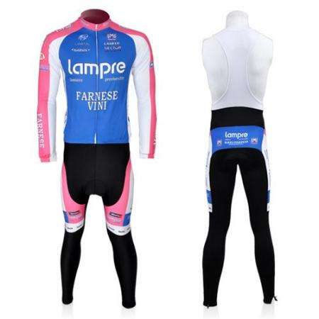 New Lampre Cycling Long Bib Shorts and Jersey