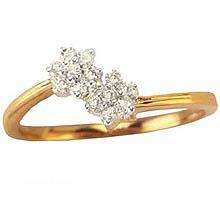 0.30Cts Real Natural White Diamond Engagement Wedding Solitaire Ring