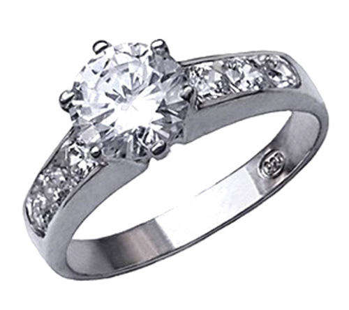 1.00Cts Real Natural White Diamond Engagement Wedding Solitaire Ring