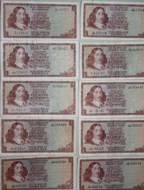 R1 Notes Large - TW de Jongh - Bid per Note ***Bargain***